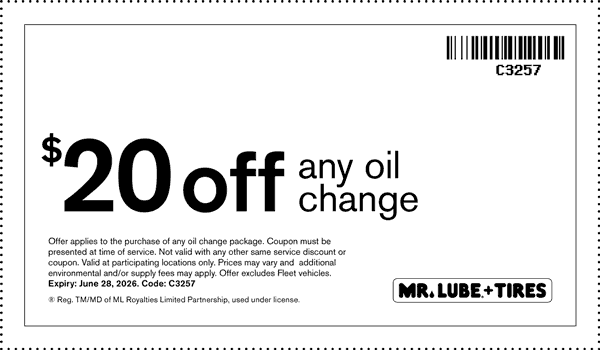Spring Savings $20