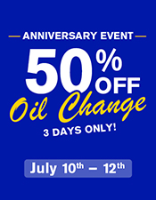 50th Weekend Offer 